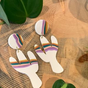 Southwestern Cactus Earrings